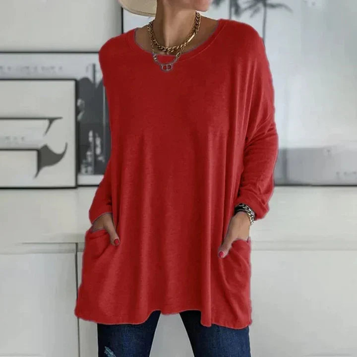 Georgia Cosy Oversized Long Sleeve Top